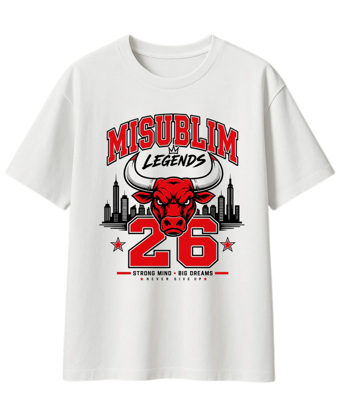 Camiseta de algodón de marca MISUBLIM