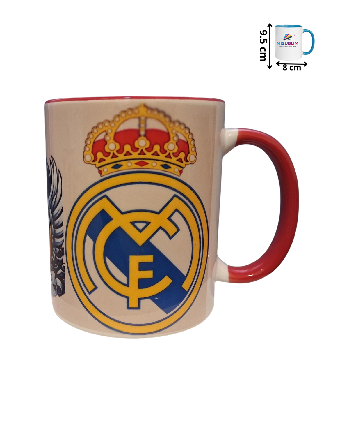 taza cerámica de Real Madrid