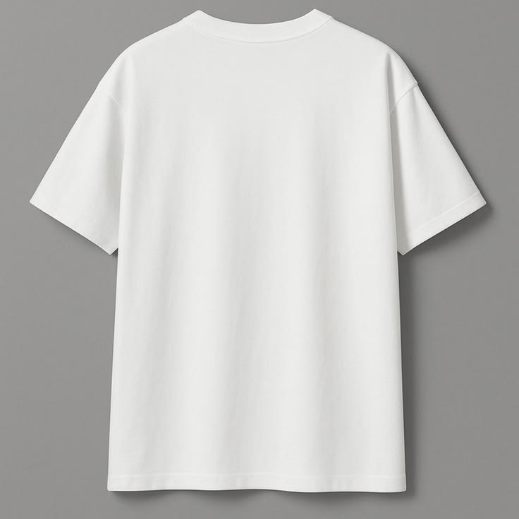 Camiseta blanca de manga corta