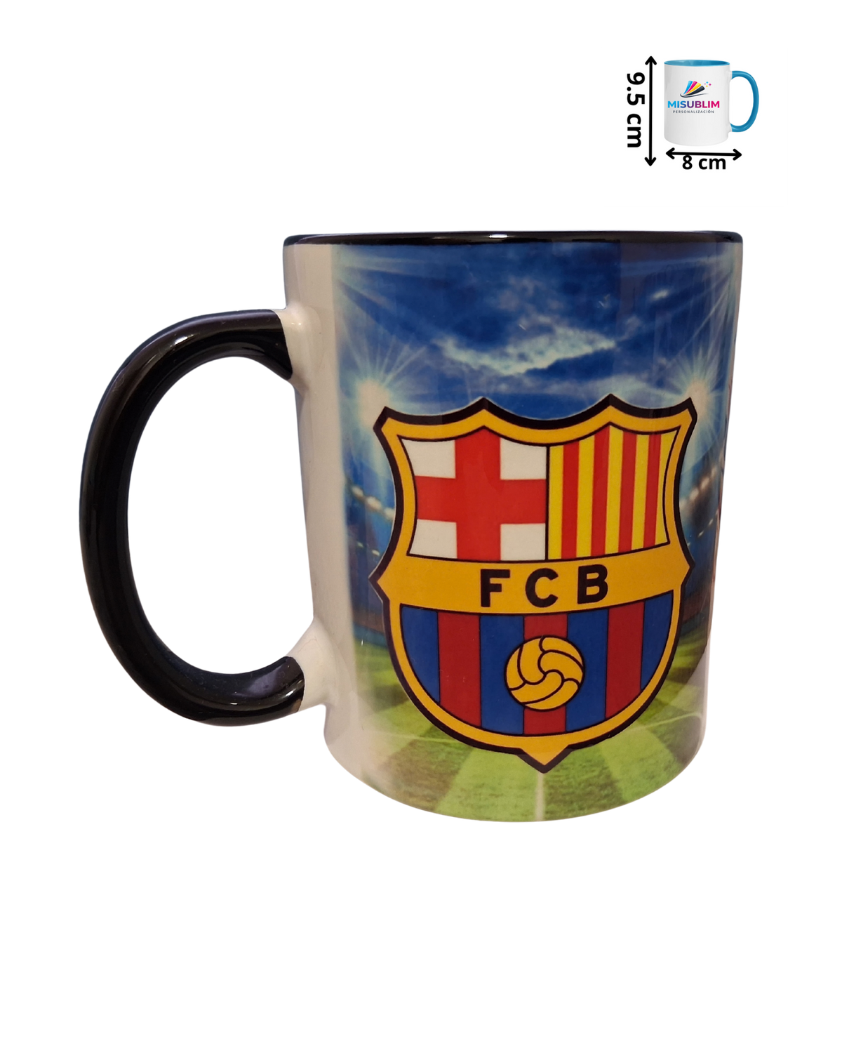 Taza cerámica de barça