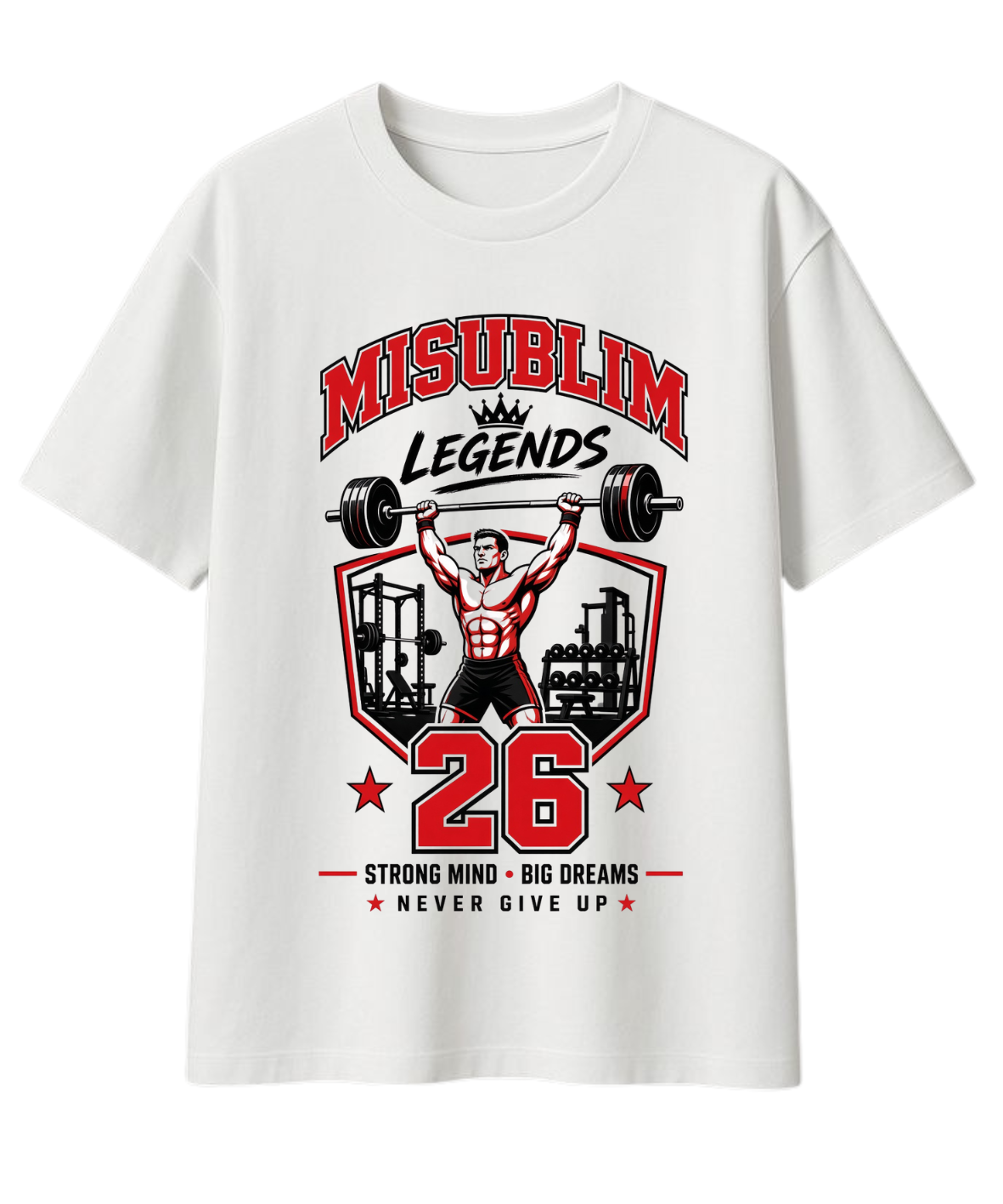 Camisetas de algodón de marca MISUBLIM
