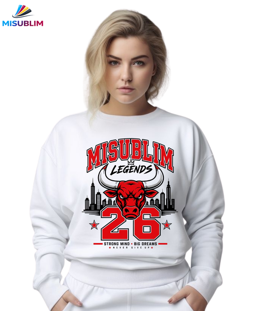 Sudadera de algodón de marca MISUBLIM