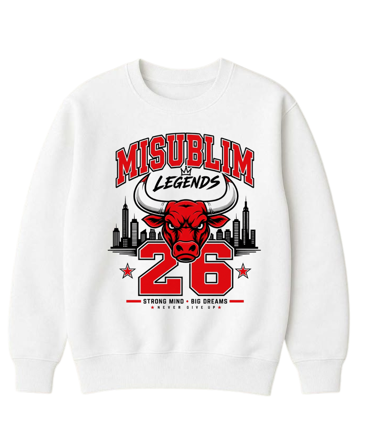 Sudadera de algodón de marca MISUBLIM