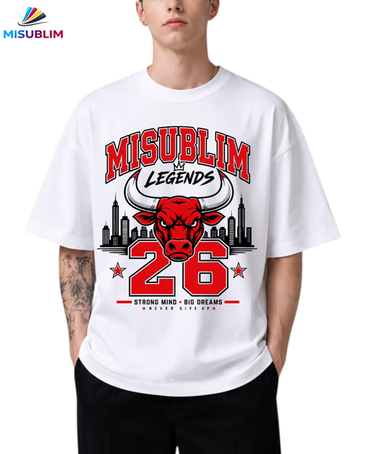 Camiseta de algodón de marca MISUBLIM