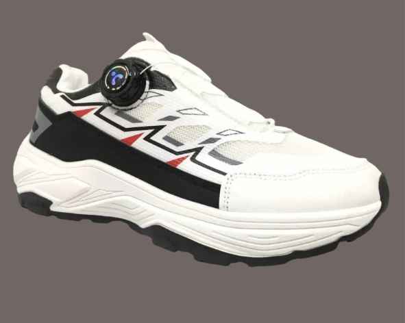 Zapatillas de estilo deportivo con cierre de ruleta