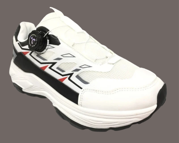 Zapatillas de estilo deportivo con cierre de ruleta